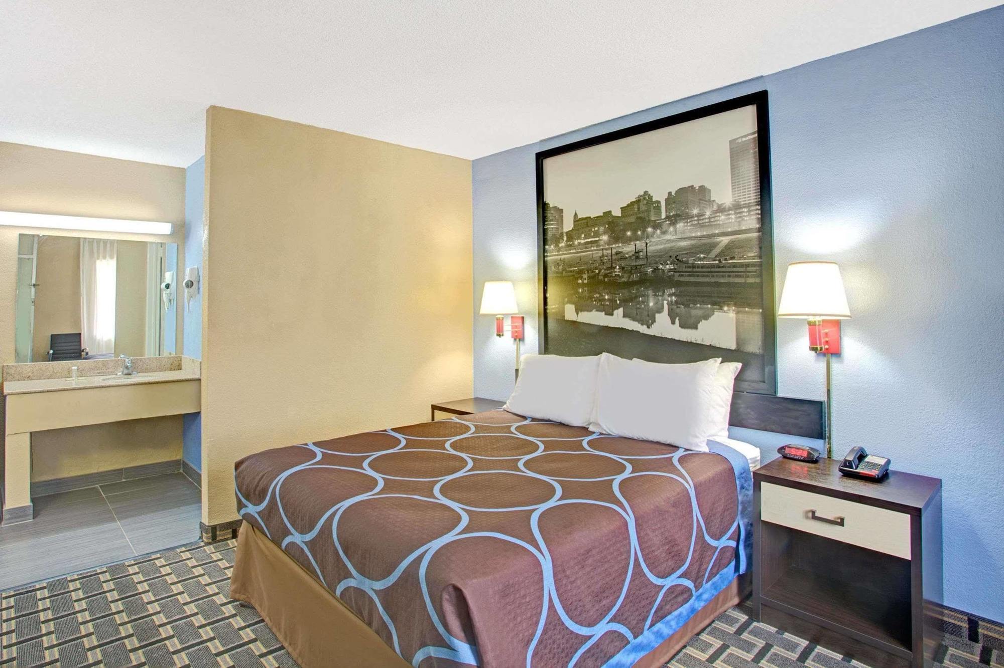 ซูเปอร์ 8 บาย วินด์แฮม เมมฟิส/ดาวน์ทาวน์/เกรซแลนด์ แอเรีย Hotel ภายนอก รูปภาพ